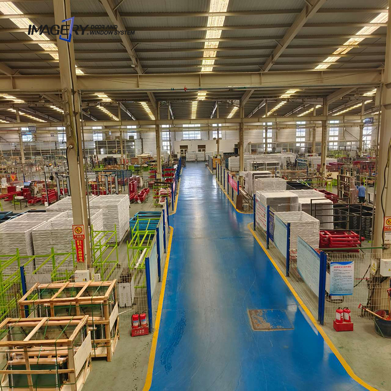 Aluminum door and window production base-demonstrating standardized production and efficient supply chain management