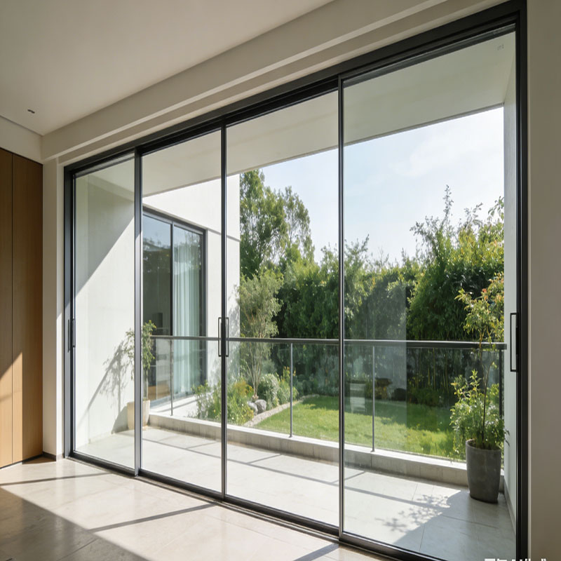 aluminum panoramic sliding door