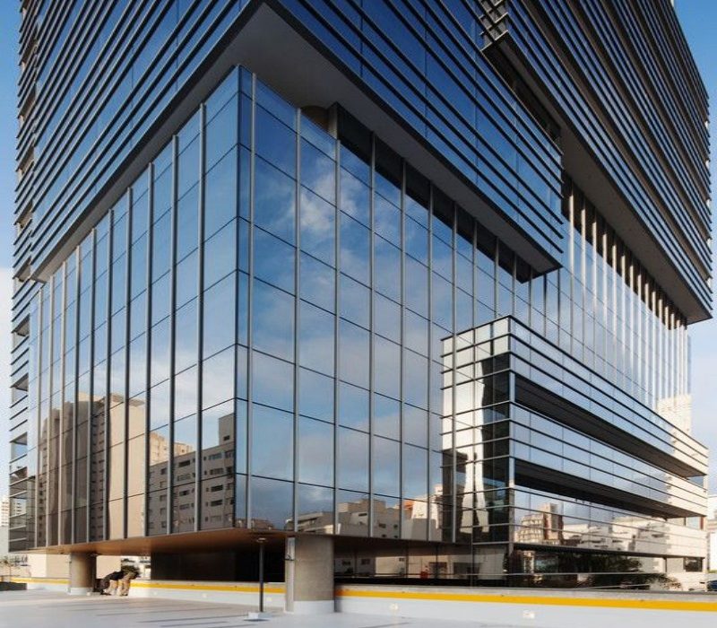Aluminum glass curtain wall