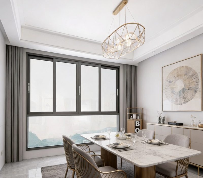 Products-aluminum sliding window
